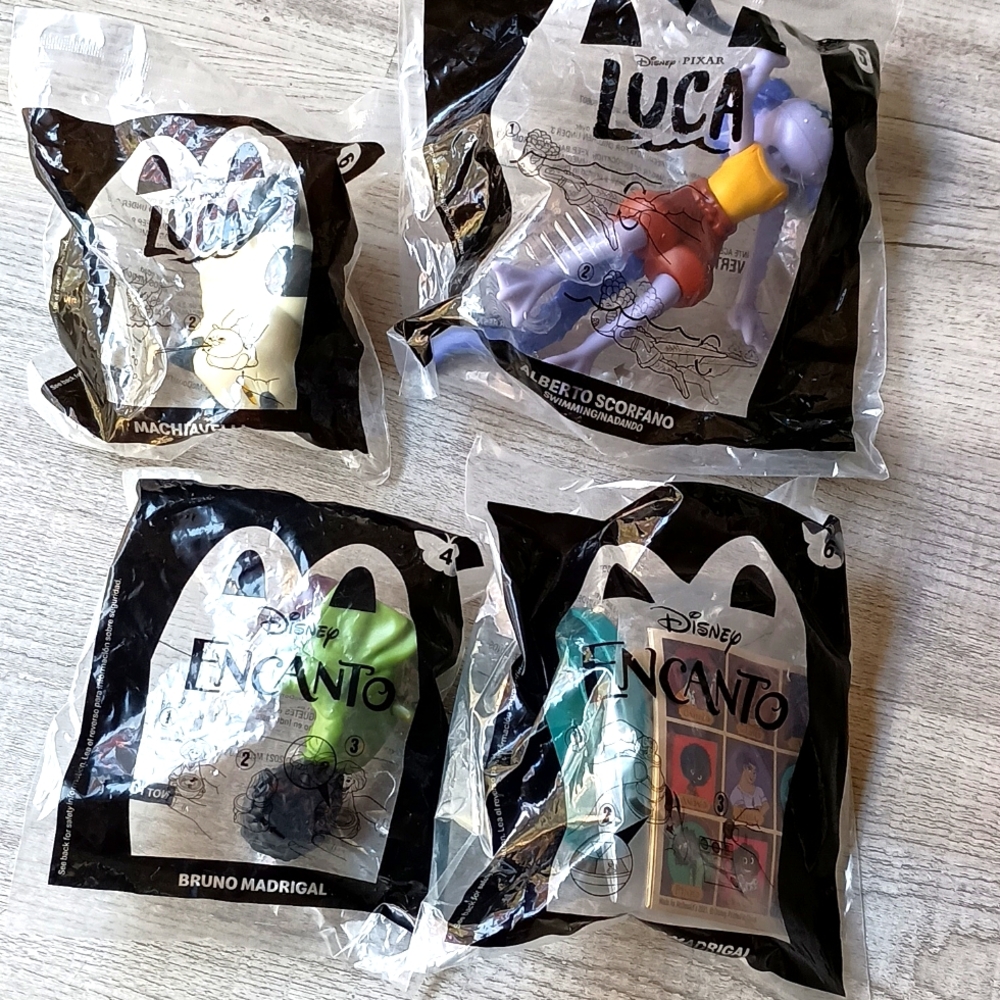 Lucas/ encanto Disney McDonald toys bundle
